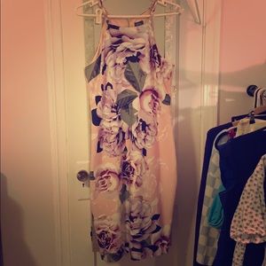 Vince Camuto Floral bodycon dress sz 12